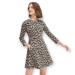 Kate Spade Leopard Print Mini Dress